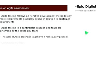 Fundamentals of software testing