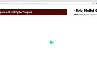 Non functional testing techniques