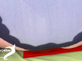 Fatty Sexy In Panties Jump On Vibro Toy!