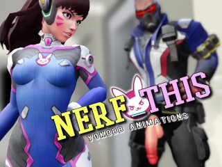 D.VA BALLBUSTING - Nerf This!