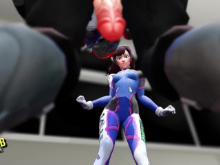 D.VA BALLBUSTING - Nerf This!