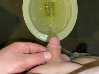 Small Penis Peeing While Partying at a College Party [Amateur POV]