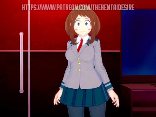 FUCKING OCHAKO URARAKA AT A LOVE HOTEL 🥵 MY HERO ACADEMIA HENTAI