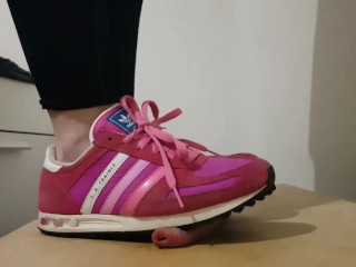 Cock Crush Hard Cum Adidas L.A Trainer