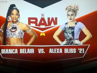 Becky Lynch Interferes On Wrestling Match With Alexa Bliss Vs Bianca Belair WWE 2K 2022