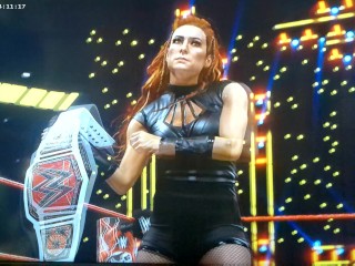 Becky Lynch Vs Bianca Belair Pound Each Other For The Title WWE 2K 2022