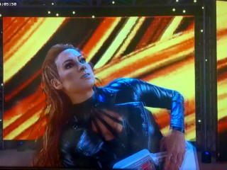 Becky Lynch Vs Bianca Belair Pound Each Other For The Title WWE 2K 2022