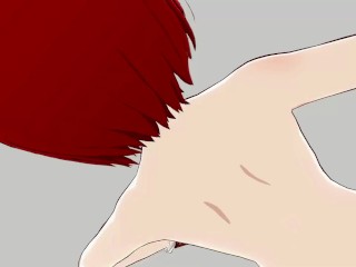 Azusa Miura Nude Dancing Hentai The Idolmaster Idol Heart MMD 3D RED HAIR COLOR EDIT SMIXIX