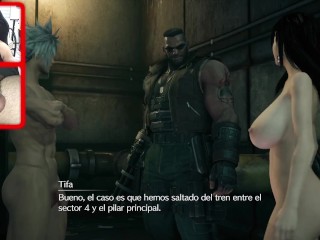 FINAL FANTASY 7 REMAKE NUDE EDITION COCK CAM GAMEPLAY #10