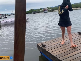 Anal sex at the dock - Real Amateur