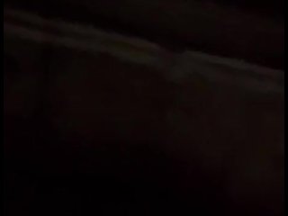 Standing naked at side of road trying to hide from cars