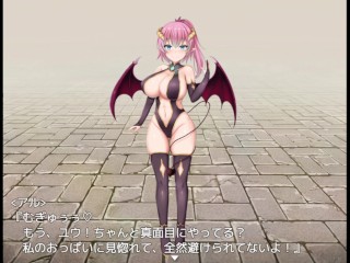 【#54 同人エロゲー アルフィミアの塔(製品版)実況動画】爆乳サキュバスにパイズリで顔射させられてしまい・・・こんな悲しいHシーン・・・(巨乳・爆乳ファンタジー抜きゲー) Hentai game