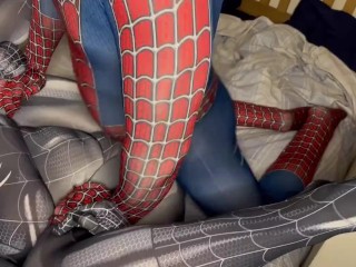 Spider-Man fucks spider girl - OF handcuffdaddy