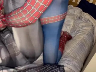 Spider-Man fucks spider girl - OF handcuffdaddy
