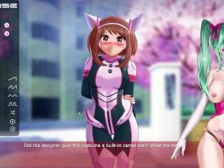 MagicalMysticVA Plays "Tuition Academia" (My Hero Academia Porn Game) Fansly Stream #1! 02-25-2023