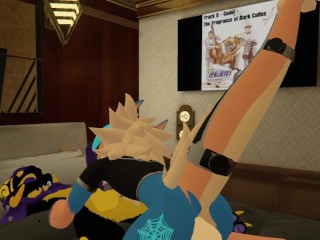 Wickerbeast sucks and rides purple wickerbeast