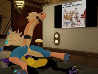 Wickerbeast sucks and rides purple wickerbeast