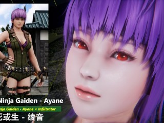 DOA × Ninja Gaiden - Ayane × Infiltrator - Lite Version