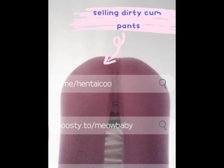 Smelly workout pants FACESITTING POV - I sell my dirty clothing at t.me/hentaicoo