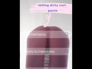 Smelly workout pants FACESITTING POV - I sell my dirty clothing at t.me/hentaicoo