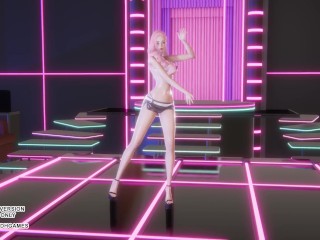 [MMD] KARA - CUPID Seraphine Sexy Kpop Dance 4K League of Legends KDA Korean Dance