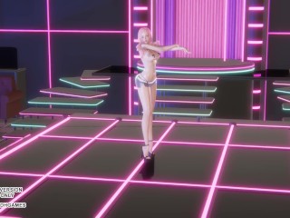 [MMD] KARA - CUPID Seraphine Sexy Kpop Dance 4K League of Legends KDA Korean Dance