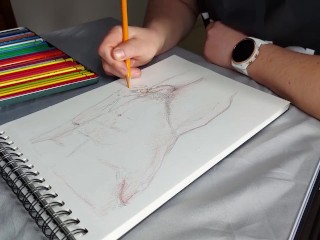 Drawing a cute guy with a small dick - Cinnamonbunny86