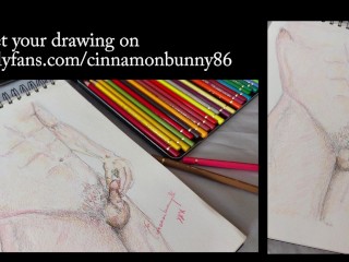 Drawing a cute guy with a small dick - Cinnamonbunny86