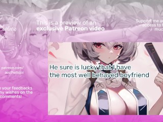 PATREON EXCLUSIVE PREVIEW - Sirius has the urge to CUCK you! (Azur Lane, Femdom, Cucking, SPH, CEI)