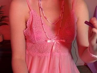 ASMR 💕 Positive Affirmations for Relaxation (topless, lingerie, spread legs)