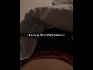 German Classmates fuck on Snapchat