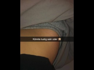 German Classmates fuck on Snapchat