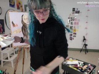 Painting Lucyy Part 1