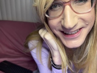 Trans Humiliatrix Feet and Spit Worship