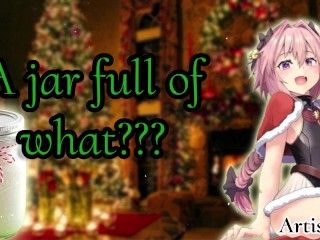 [ASMR] Femboy Boyfriend Spends Christmas With You & Gives You Something White, Thick, and Creamy