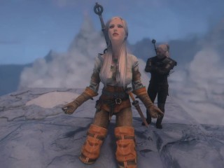 Ciri grows into a giantess - Part 1