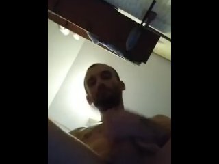 Bathroom masturbation