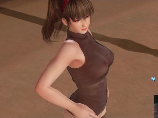 Dead or Alive Xtreme Venus Vacation Hitomi Yom Office Wear Nude Mod Fanservice Appreciation