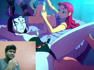 Teen Titans Cartoon group SEX party