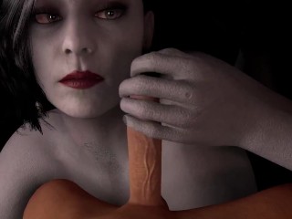 Alcina Dimitrescu gives a handjob in POV | Resident Evil Village 3D Porn Prody