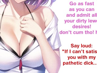 NTR:Story: Your Gf Finds Better Bigger Cocks Than Yours Hentai Joi (Femdom/Humiliation Cuckold Feet)