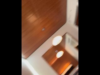 HD Interracial Blowjob in New York Hotel