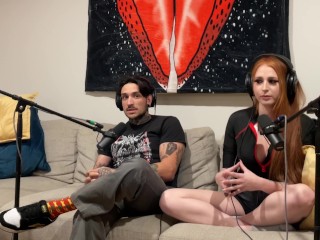 Perfect Tits Red Head Skye Mae and Dom Yinnie Talk Kinks and Anal