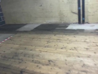 Street Girl dancing naked