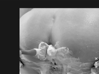 Slutty Milf Sarah Taylor Bangs Her Nude Latino Model And Makes Him Cum On Her Big Tits - Mylf