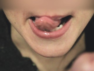 Blowjob from the married woman in red pants.