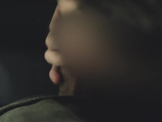 Blowjob from the married woman in red pants.