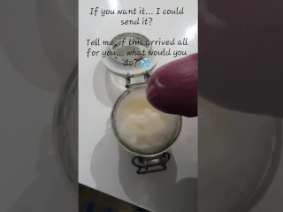 Cum Drinking Frozen Cocktail - 100 Cumshots - What would you do?
