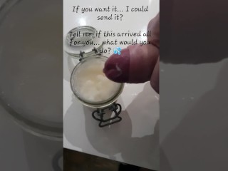 Cum Drinking Frozen Cocktail - 100 Cumshots - What would you do?