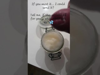 Cum Drinking Frozen Cocktail - 100 Cumshots - What would you do?